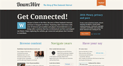 Desktop Screenshot of downtothewire.co.nz